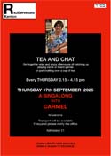 Tea & Chat 17 September